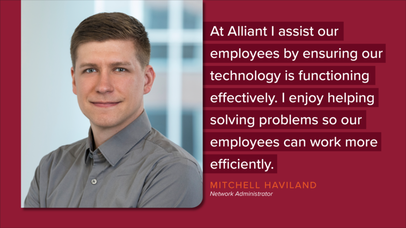 Alliant Engineering Administration Professionals Day highlight - Mitchell 