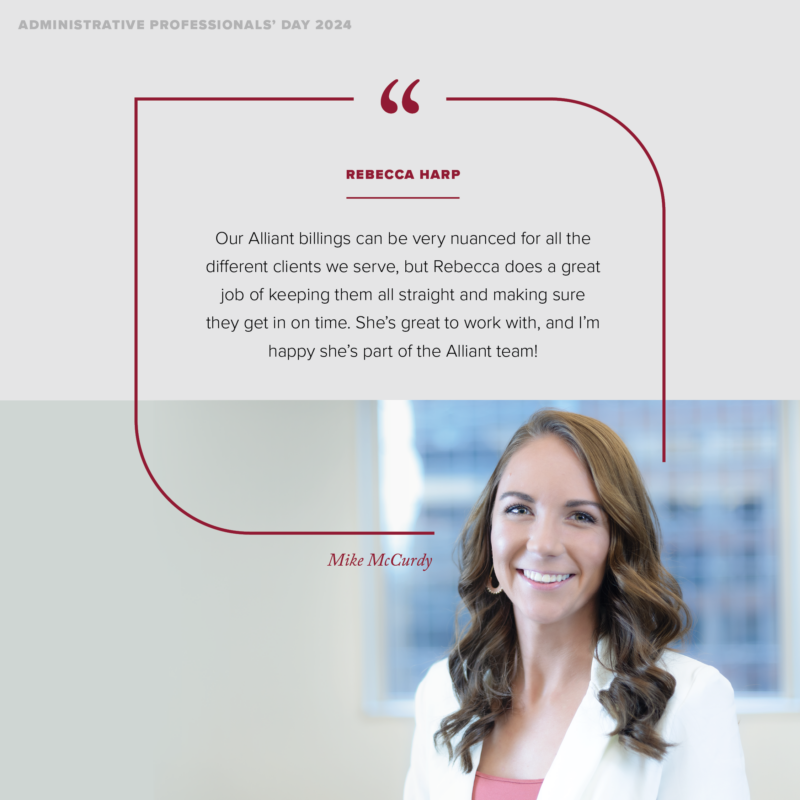 Administrative Professionals Day 2024 - Alliant Engineering