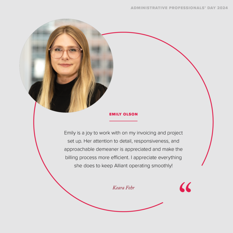 Administrative Professionals Day 2024 - Alliant Engineering