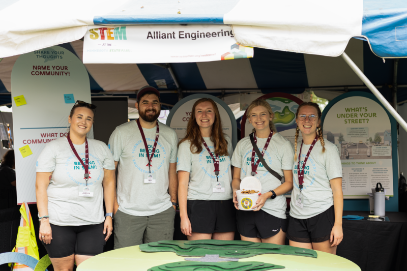 Alliant Engineering Stem Day at the State Fair 