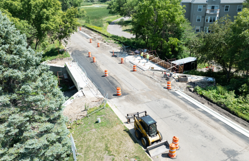 Alliant Engineering Smetana Trail Minnesota. Creating safe roads for residents.