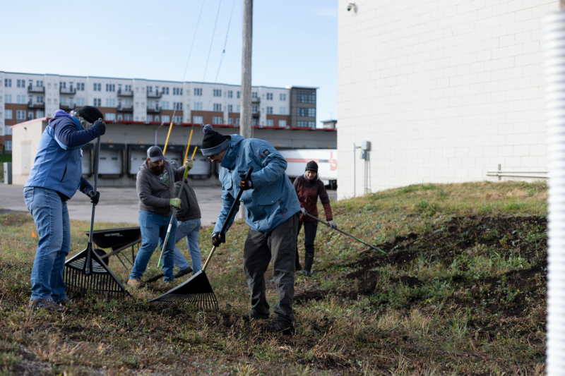 Volunteers Compost